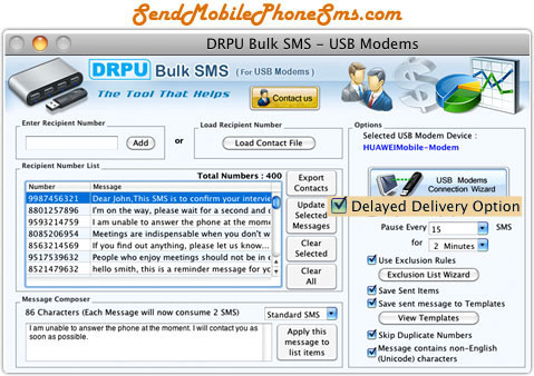 Modem SMS Software Mac