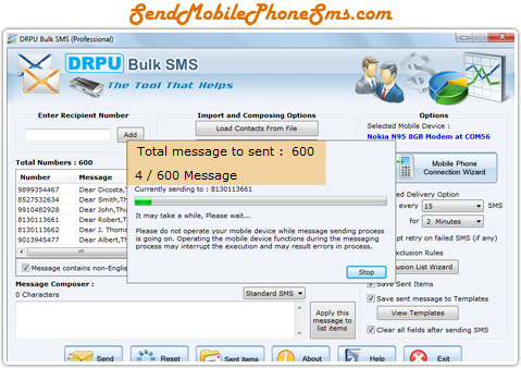 Windows 10 Send Mobile Phone SMS full