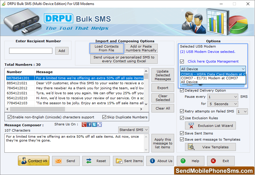 Load Contacts From File